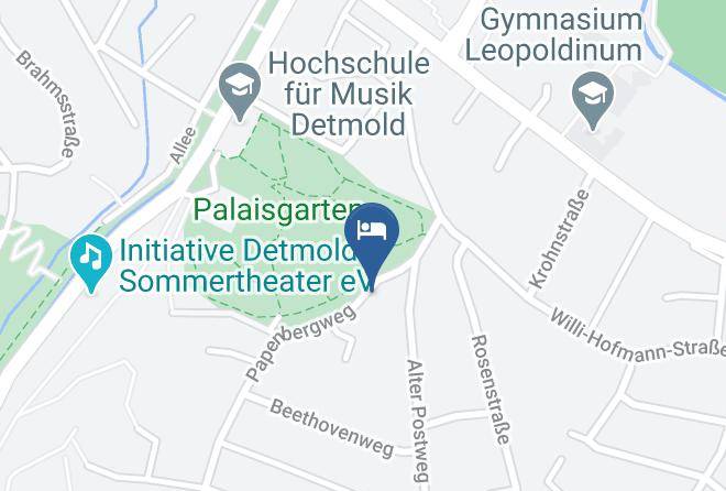 Lippe - Pension Am Palaisgarten Maps