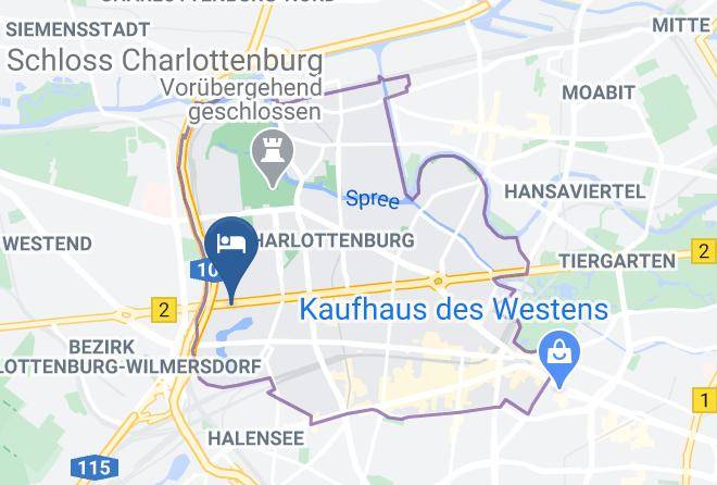 Stadt Berlin - Pension Am Park Maps