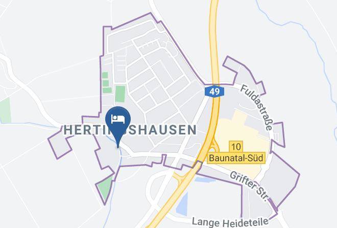 Kassel - Pension Am Pilgerbach Maps
