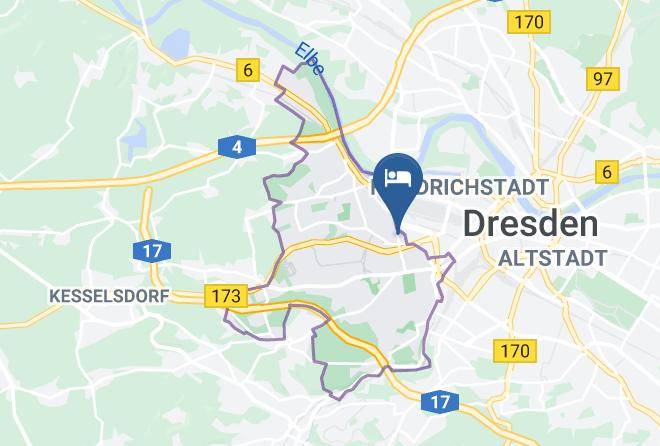 Dresden - Pension Am Renner Maps