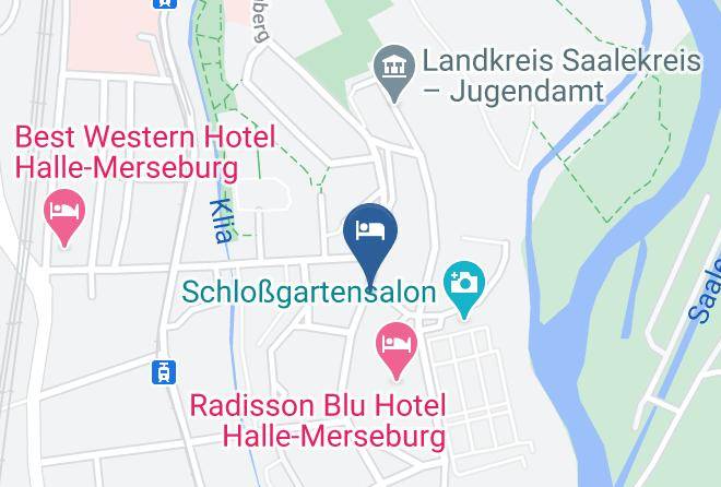Saalekreis - Pension Am Rosental Maps