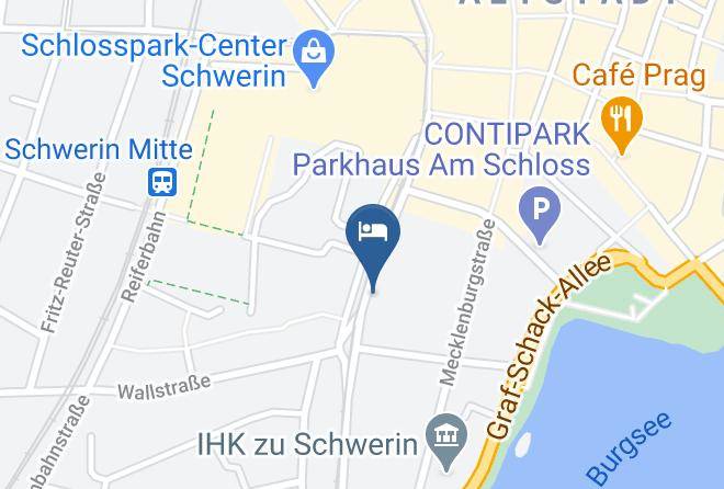 Schwerin - Pension Am Schloss Maps