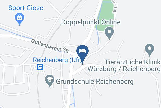 Wurzburg - Pension Am Schlossberg Maps