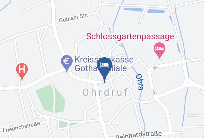 Gotha - Pension Am Schusterbrunnen Maps