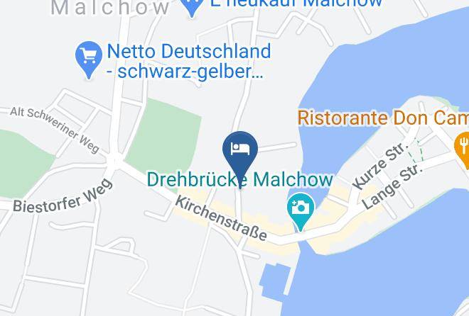 Mecklenburgische Seenplatte - Pension Am See Maps