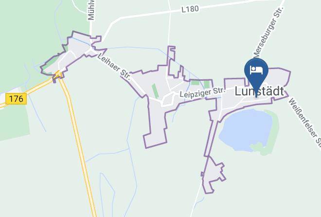 Saalekreis - Pension Am See Maps