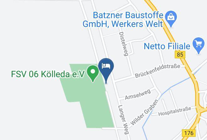 Sommerda - Pension Am Stadion Maps