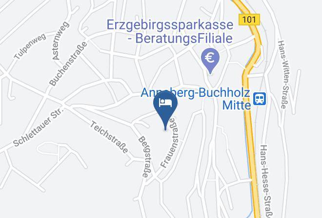 Erzgebirgskreis - Pension Am Stadtfelsen Maps