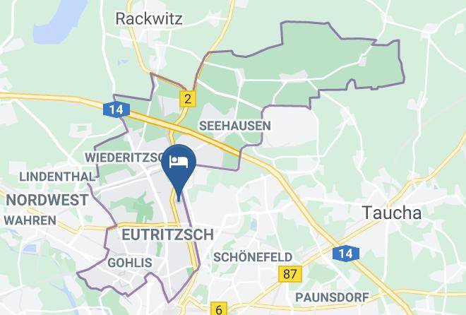Leipzig - Pension Am Stadtrand Maps