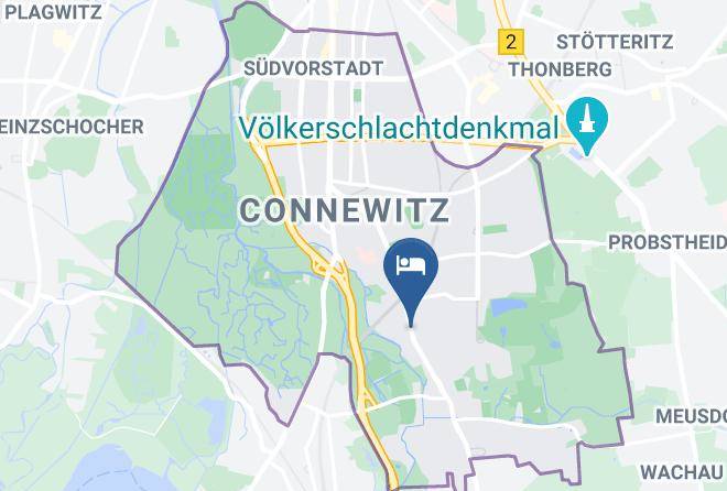 Leipzig - Pension Am Stern Maps