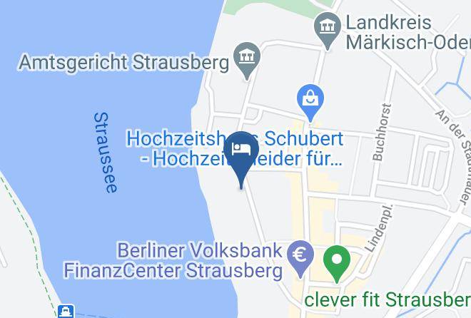 Markisch Oderland - Pension Am Straussee Maps