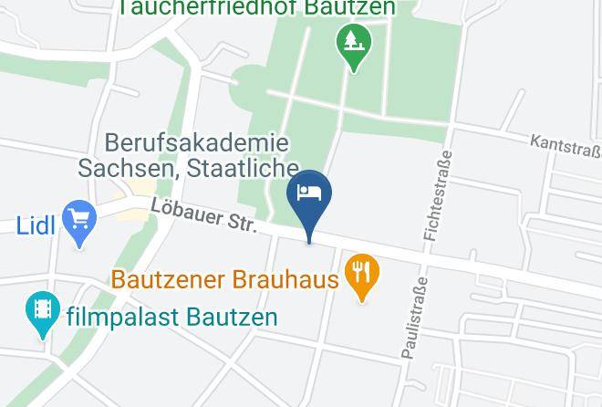 Bautzen - Pension Am Taucher Maps