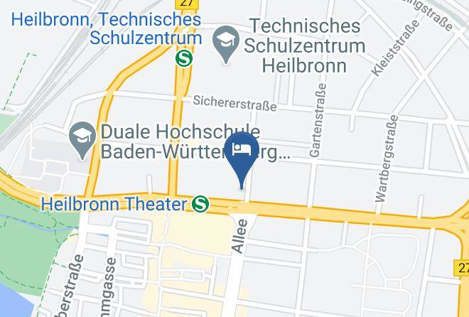 Heilbronn - Pension Am Theater Maps