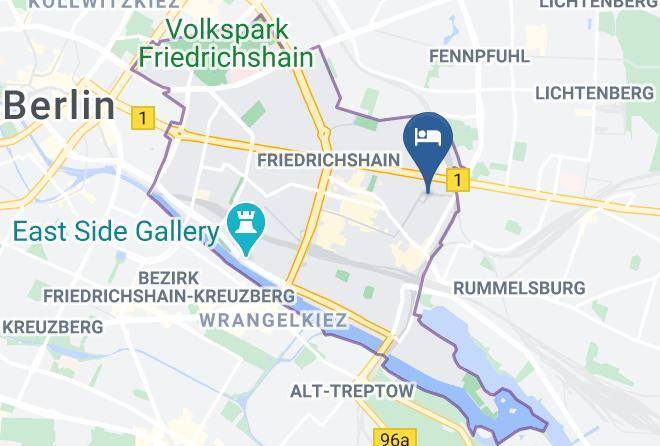 Stadt Berlin - Pension Am Traveplatz Inh Wolfram Thielemann Maps