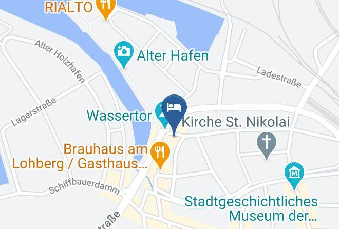 Nordwestmecklenburg - Pension Am Wassertor Maps