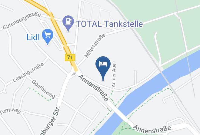 Salzlandkreis - Pension Am Werder Maps