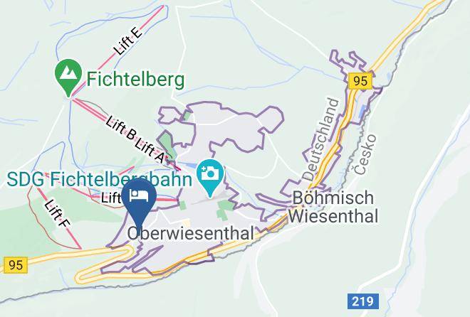 Erzgebirgskreis - Pension Am Zechengrund Maps