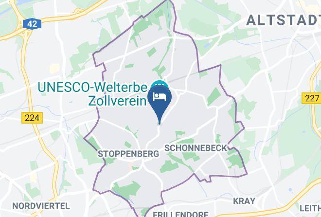 Essen - Pension Am Zollverein Maps