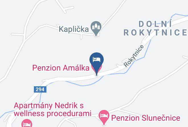 Semily - Pension Amelia Maps