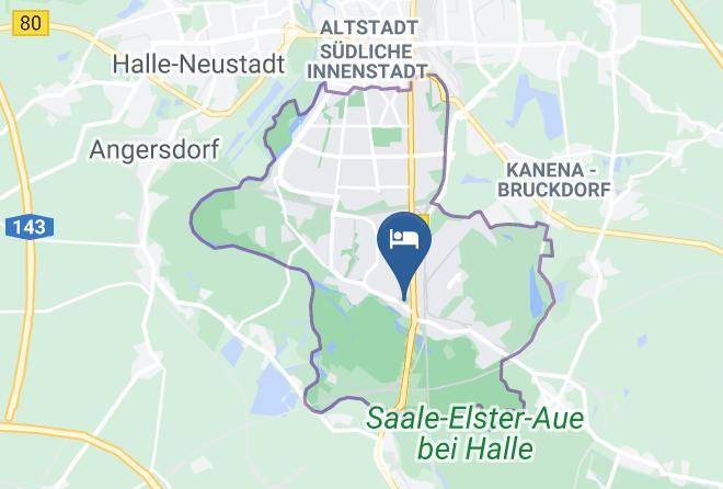 Halle - Pension Ammendorf Maps