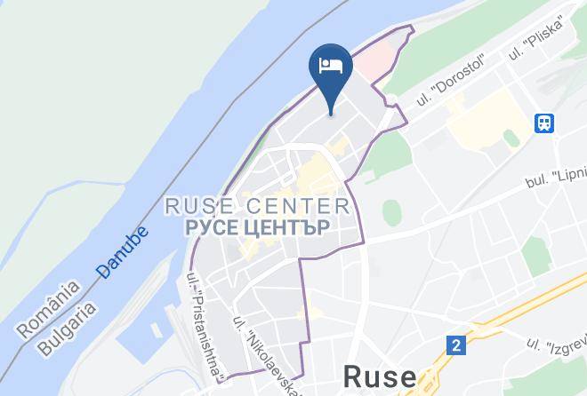 Ruse Tsentar - Hotel Amor Maps