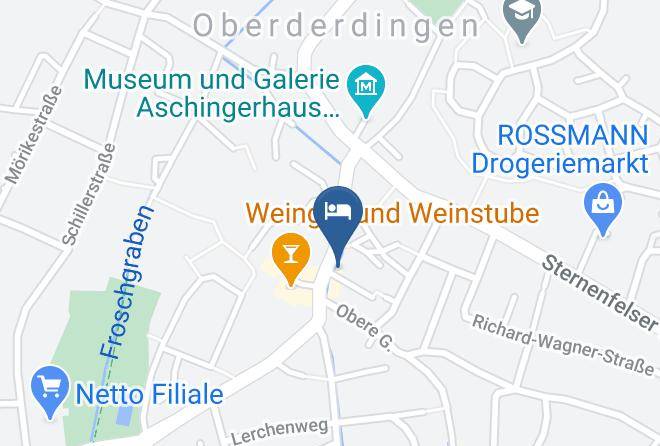 Karlsruhe - Pension Amthof Maps