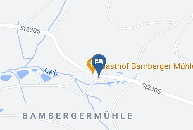 Aschaffenburg - Pension An Der Kahlquelle Maps