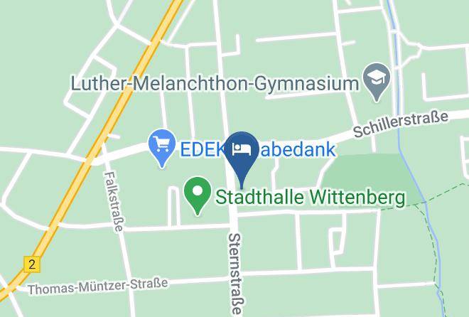 Wittenberg - Pension An Der Stadthalle Maps