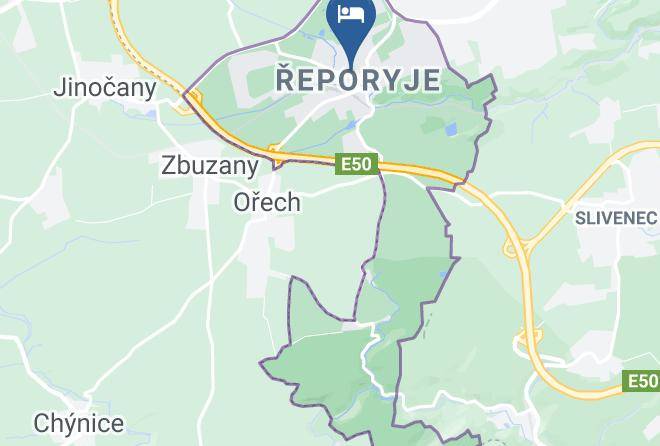Prague - Pension And Accommodation Fanny Maps