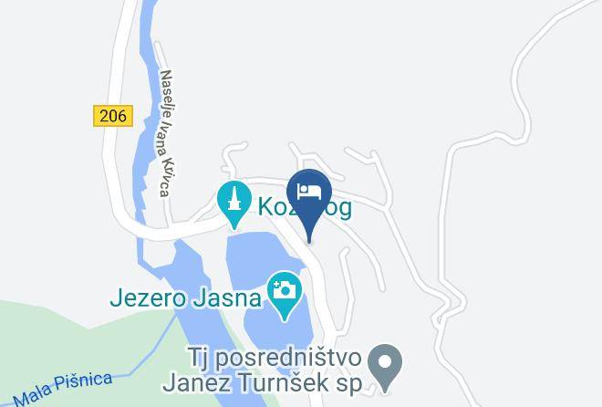 Kranjska Gora - Pension And Restaurant Milka Maps