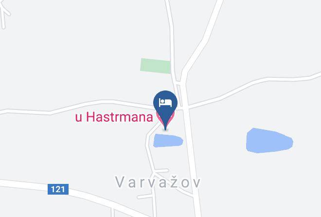 Pisek - Pension And Restaurant U Hastrman Maps
