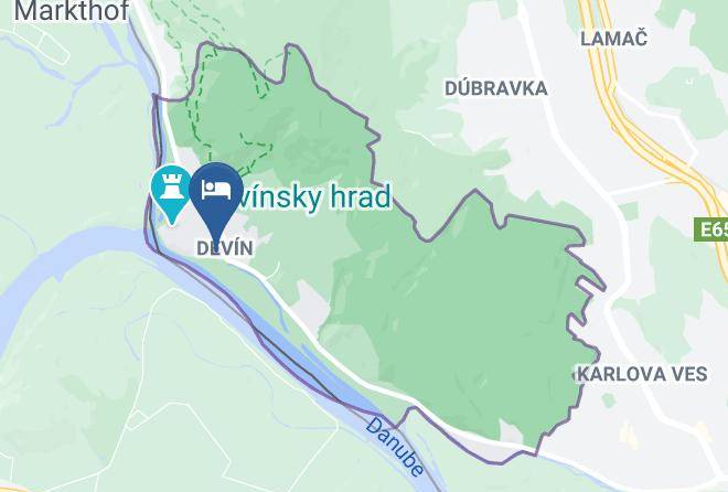 Devin - Penzion A Restauracia U Srncika Maps