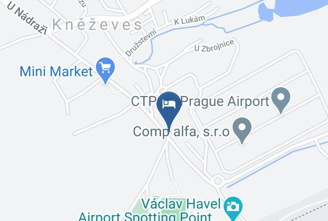 Prague West - Pension And Restaurant V Mastali Maps