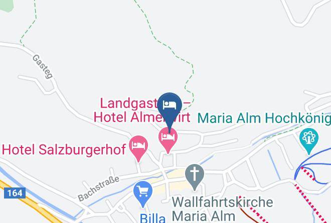 Zell Am See - Pension Andrea Maps