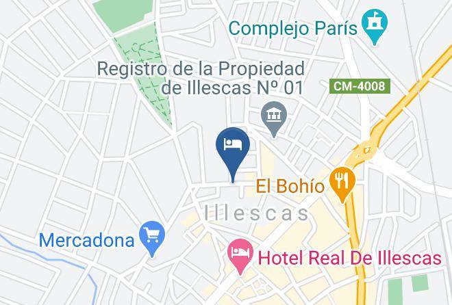 Toledo - Pension Angeles Maps