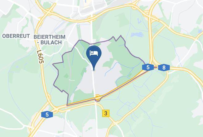Karlsruhe - Pension Anita Maps
