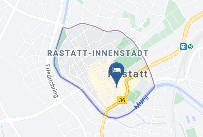 Rastatt - Pension Anna Maps