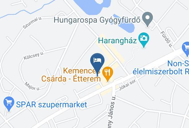Hajduszoboszlo - Pension Anna Quelle Maps