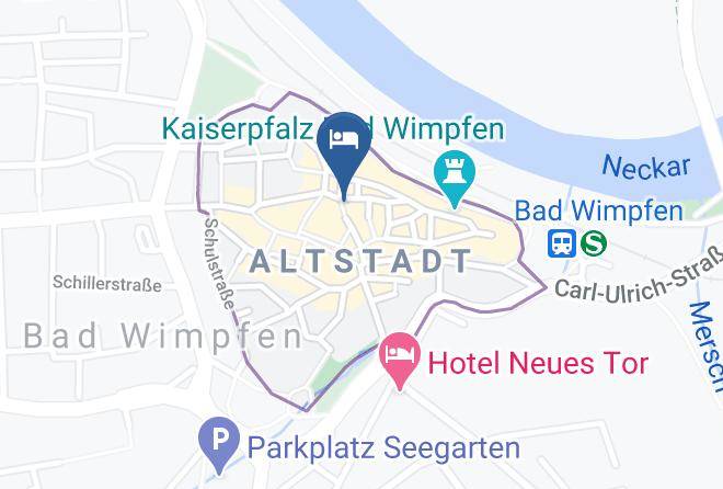 Heilbronn - Pension Anno & Dato Bad Wimpfen Maps