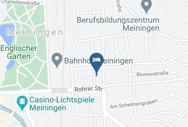 Schmalkalden Meiningen - Pension Antje In Meiningen Maps