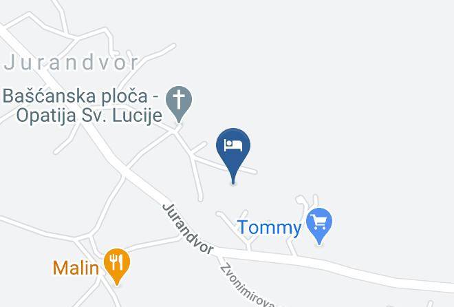 Baska - Pension Antonia Maps