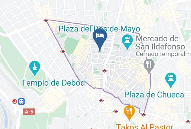 Madrid - Pension Antonio Maps