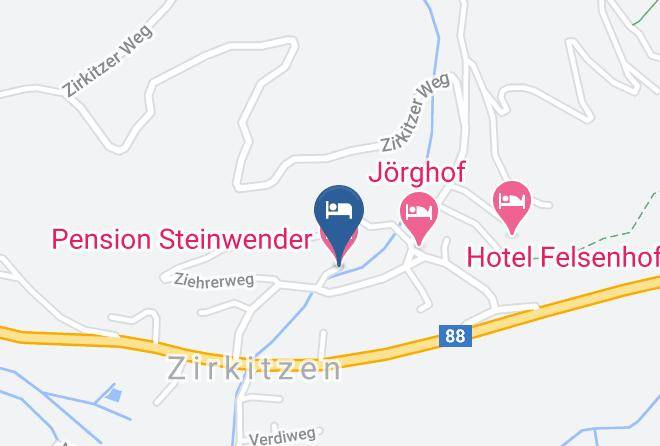 Spittal An Der Drau - Pension Steinwender Maps
