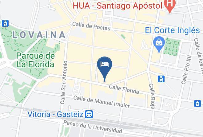 Araba Alava - Pension Araba En Vitoria Maps