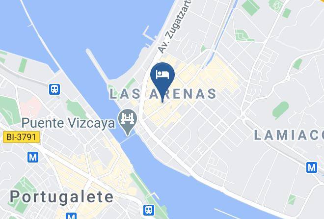 Bizkaia - Pension Areeta Maps