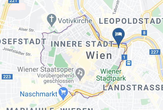 Vienna - Arenberg Boutique Hotel Zentrum Wien Maps