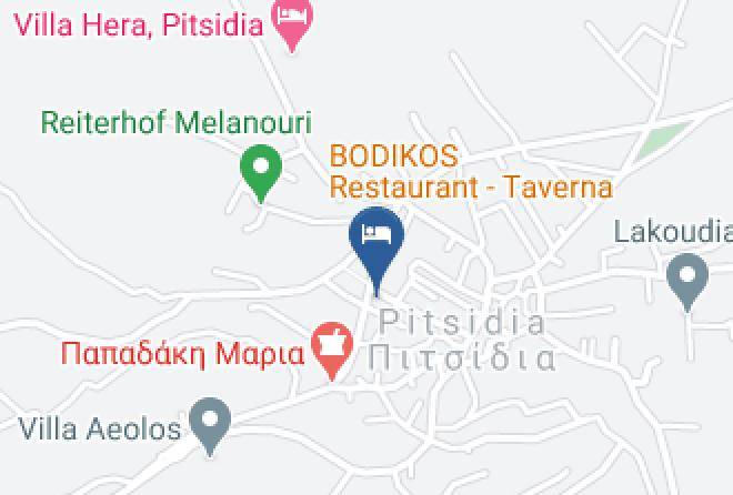 Iraklion - Pension Aretoussa Maps