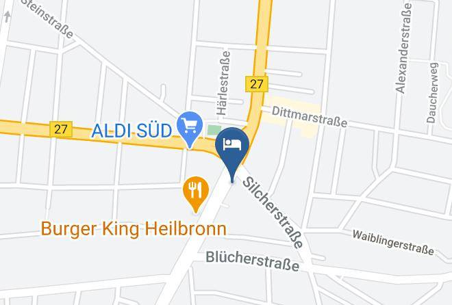 Heilbronn - Pension Arkade Heilbronn Maps