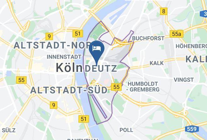Cologne - Pension Arnolds Maps