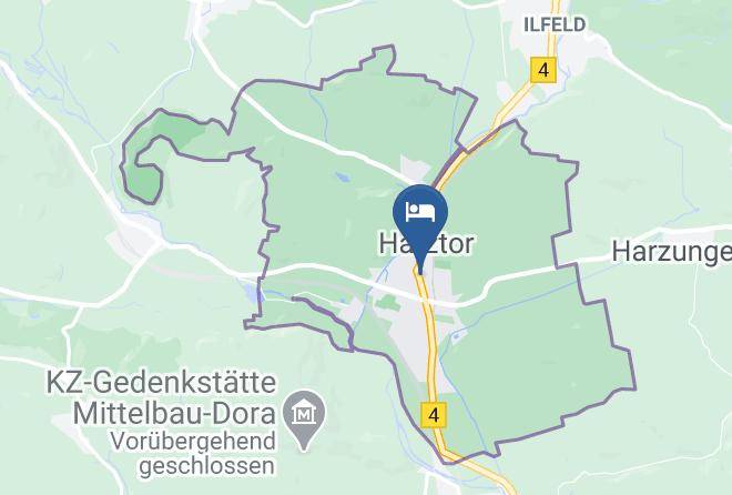 Nordhausen - Pension Arree Bettchen Maps